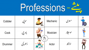 Click to Download Common Urdu Words for Occupations Pdf booklet Now